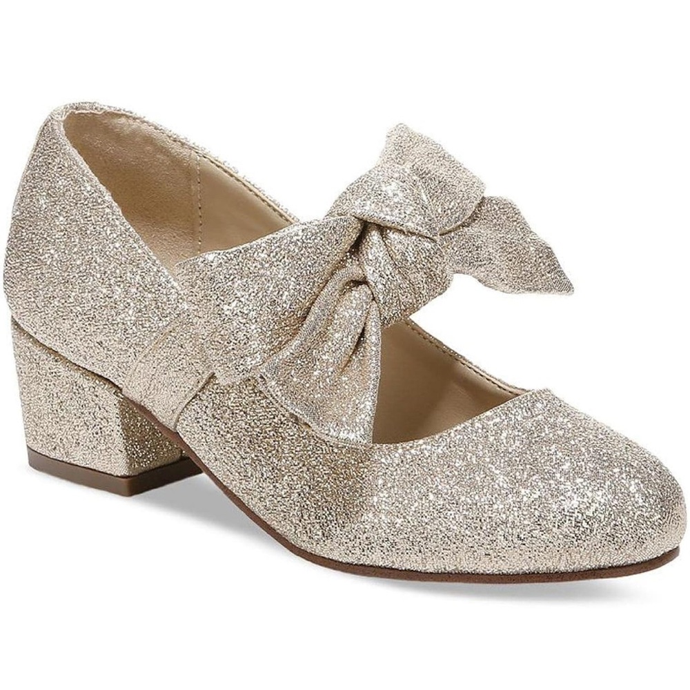 Sam Edelman BIANCA TEDDY KIDS BLOCK HEEL, Size 3